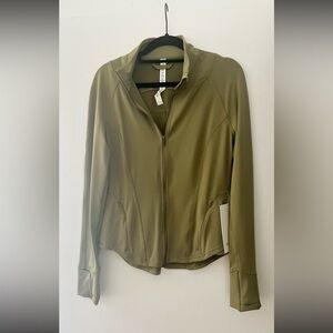 Lululemon Instill Jacket Size 8 - Bronze Green